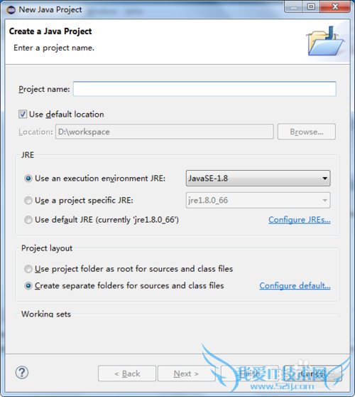 eclipse新手教程:新建java项目的方法