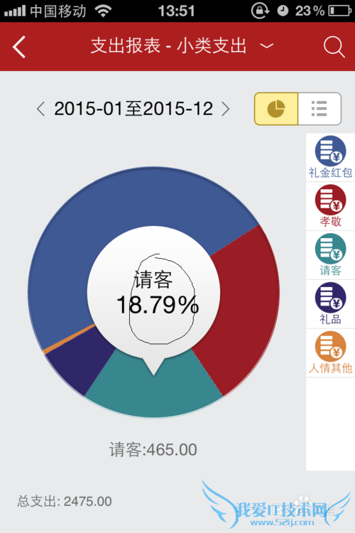 怎样使用挖财记账软件进行理财统计
