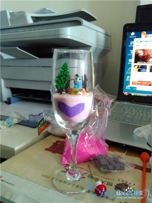 圣诞节果冻杯礼物制作过程