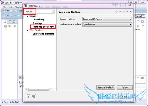 Eclipse4.5.0汾Tomcat7.0