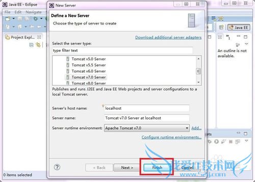 Eclipse4.5.0汾Tomcat7.0