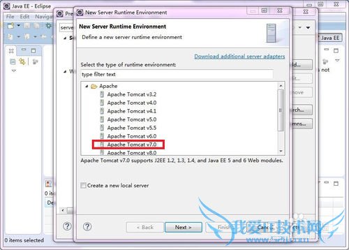 Eclipse4.5.0汾Tomcat7.0