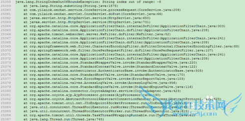 javaStringIndexOutOfBoundsException쳣