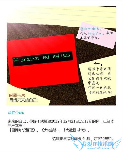 给拖延症朋友的礼物—-@时间卡片
