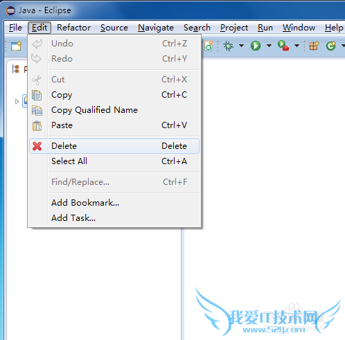 Eclipse教程:如何删除Java/Android项目