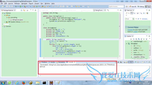 Java中如何截取带汉字的字符串