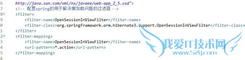 Java懒加载异常的解决方案-用filter