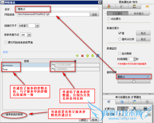 使用java图形报表软件如何添加图表热点链接