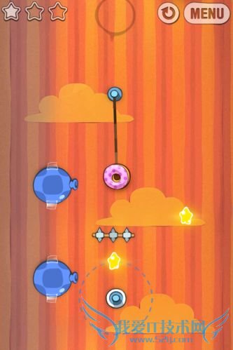 ★iPhone★糖果怪兽礼物盒第21/22关攻略