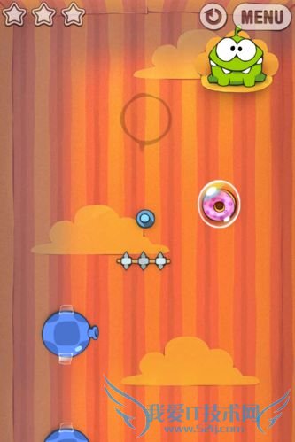 ★iPhone★糖果怪兽礼物盒第21/22关攻略