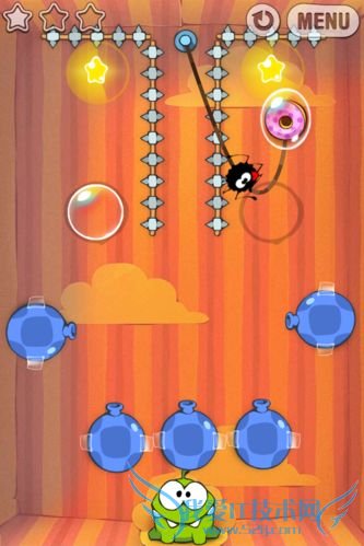 ★iPhone★糖果怪兽礼物盒第21/22关攻略