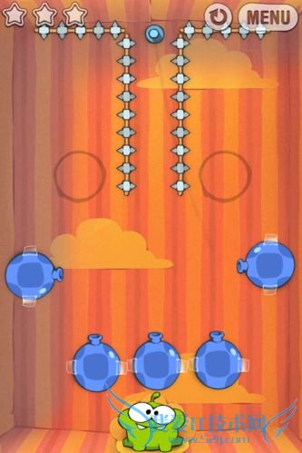 ★iPhone★糖果怪兽礼物盒第21/22关攻略