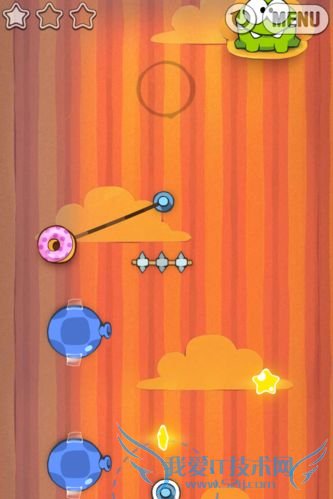 ★iPhone★糖果怪兽礼物盒第21/22关攻略