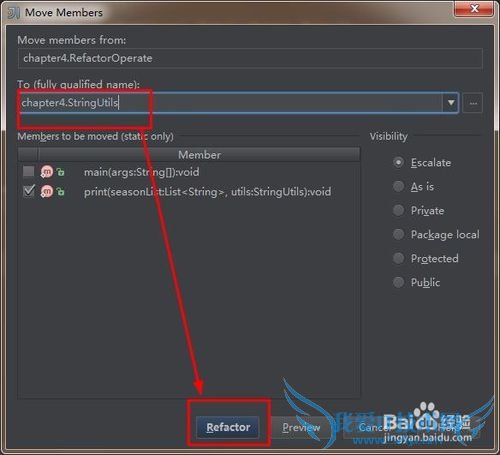 你知道怎么用Idea将方法移到另一个类中吗?