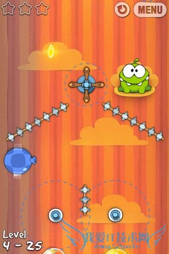 ★iPhone★糖果怪兽礼物盒最后关卡攻略