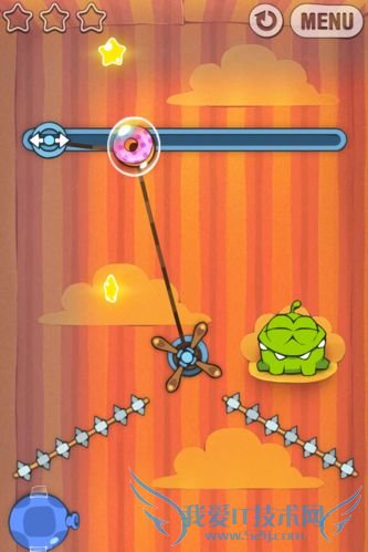 ★iPhone★糖果怪兽礼物盒最后关卡攻略