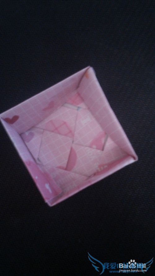 教你用纸折礼物盒、戒指盒