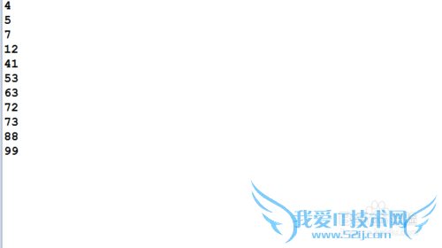 冒泡排序算法的实现