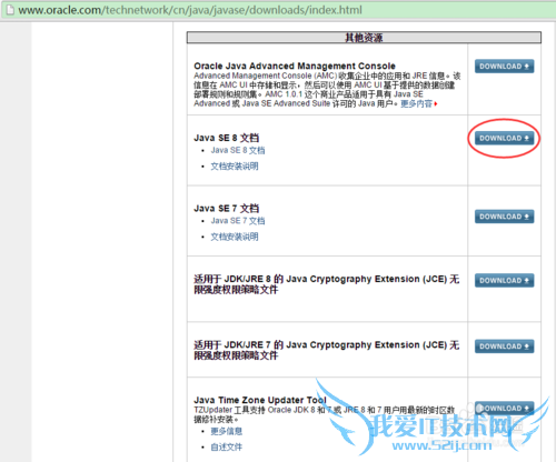 如何从官网下载javadoc