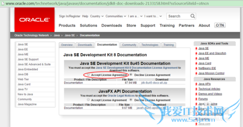 如何从官网下载javadoc