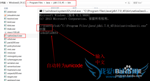 利用JAVA将中文转Unicode编码