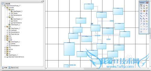 怎么使用PowerDesigner软件逆向生成java类图