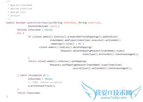 elasticsearch java常用操作