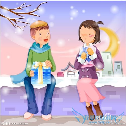 对心仪的女孩要殷勤地送上小礼物