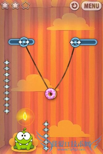 iPhone★糖果怪兽礼物盒第8关第9关攻略