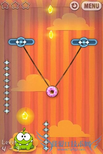 iPhone★糖果怪兽礼物盒第8关第9关攻略