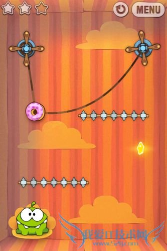 iPhone★糖果怪兽礼物盒第8关第9关攻略