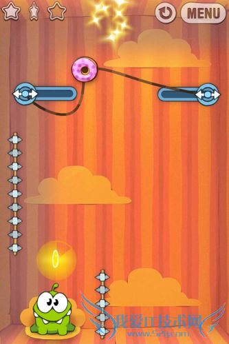 iPhone★糖果怪兽礼物盒第8关第9关攻略