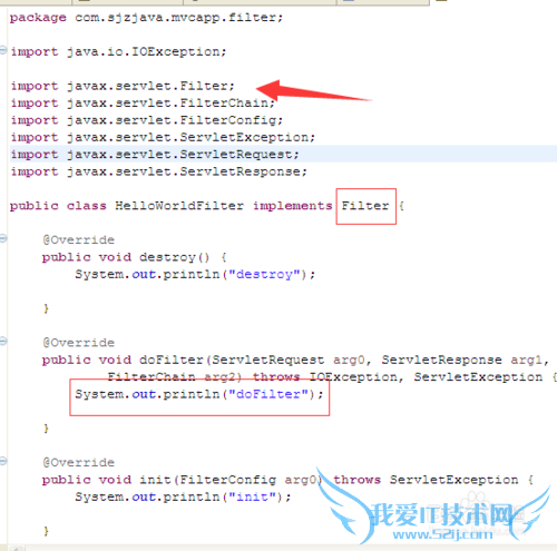 javaWebFilterʵ1HelloWorld
