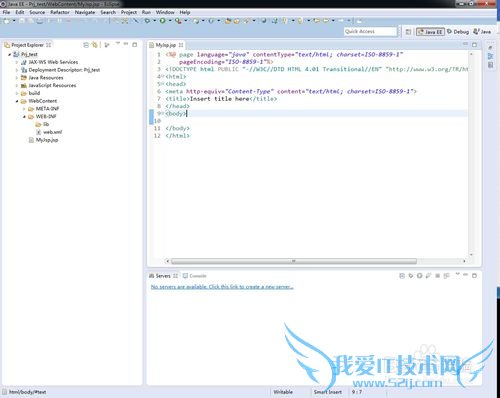JAVA学习中使用Eclipse创建一个动态的WEB项目