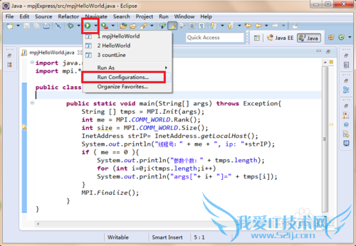 javaбMPJ ExpressHello Worldʵ