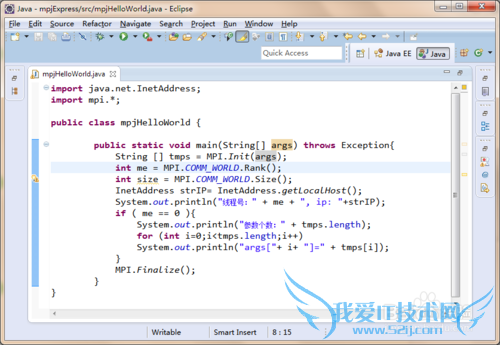 javaбMPJ ExpressHello Worldʵ