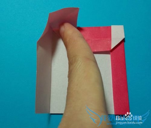 创意折纸如何折滑雪橇的圣诞老人(圣诞节礼物)