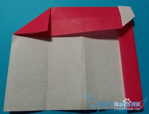 创意折纸如何折滑雪橇的圣诞老人(圣诞节礼物)