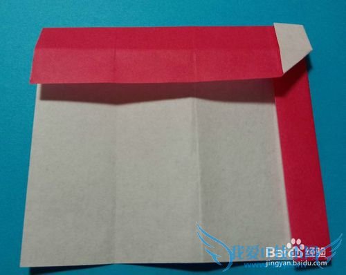 创意折纸如何折滑雪橇的圣诞老人(圣诞节礼物)