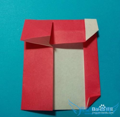 创意折纸如何折滑雪橇的圣诞老人(圣诞节礼物)