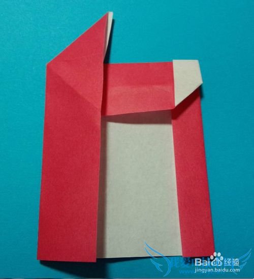 创意折纸如何折滑雪橇的圣诞老人(圣诞节礼物)