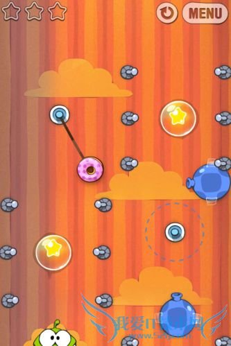 ★iPhone★糖果怪兽礼物盒第17关攻略