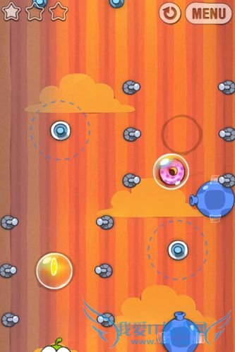 ★iPhone★糖果怪兽礼物盒第17关攻略