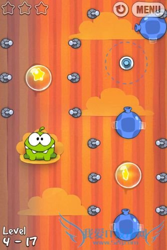 ★iPhone★糖果怪兽礼物盒第17关攻略