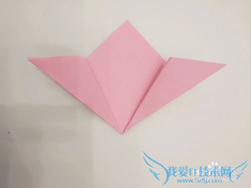 新年情人礼物之樱花的折法