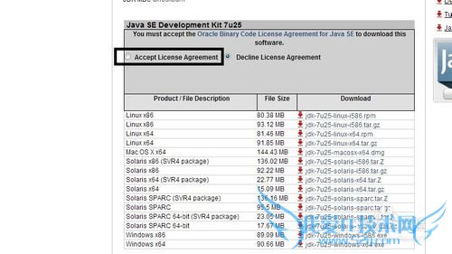 下载各个版本java (Java Development Kit)
