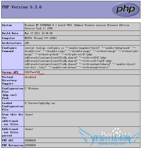 Windows7ϵͳʹIIS7FastCGIģPHP