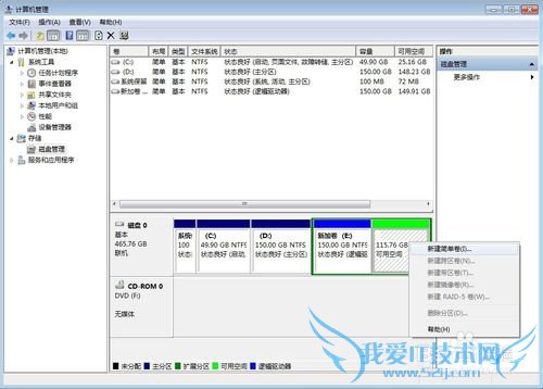 θWindows7ϵͳӲ̷ֳɶ