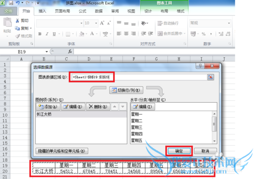 windows7下利用Excel制作饼图