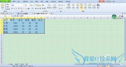 如何更改excel表格中字体的大小和颜色等格式
